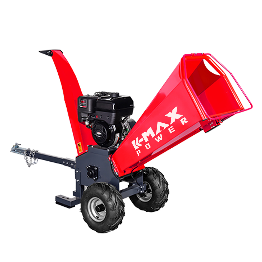TUV CE Approved Pull 15HP Wood Shredder Four Stroke Gasoline Wood ...